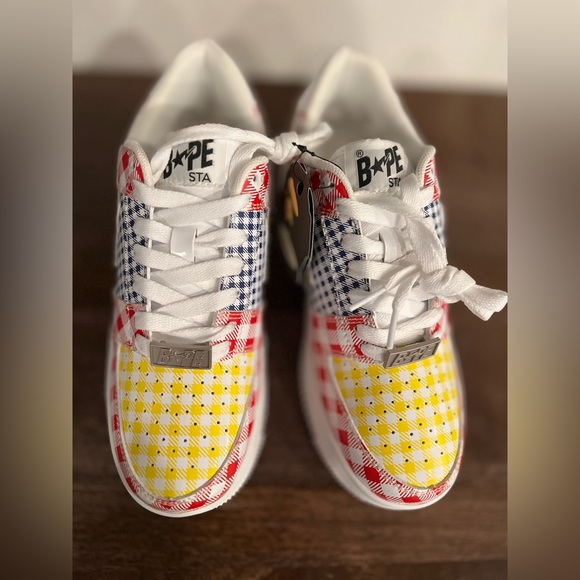 Women’s Bapesta Low Gingham Pack - Picture 2 of 4